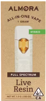 Photograph of product: [Almora Farm] Live Resin All-in-One - 1g - Gelato (H)