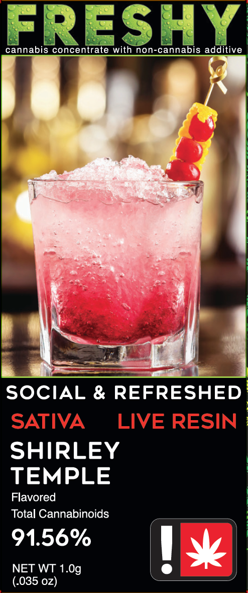 Photograph of product: Freshy 1g Cart | Shirley Temple