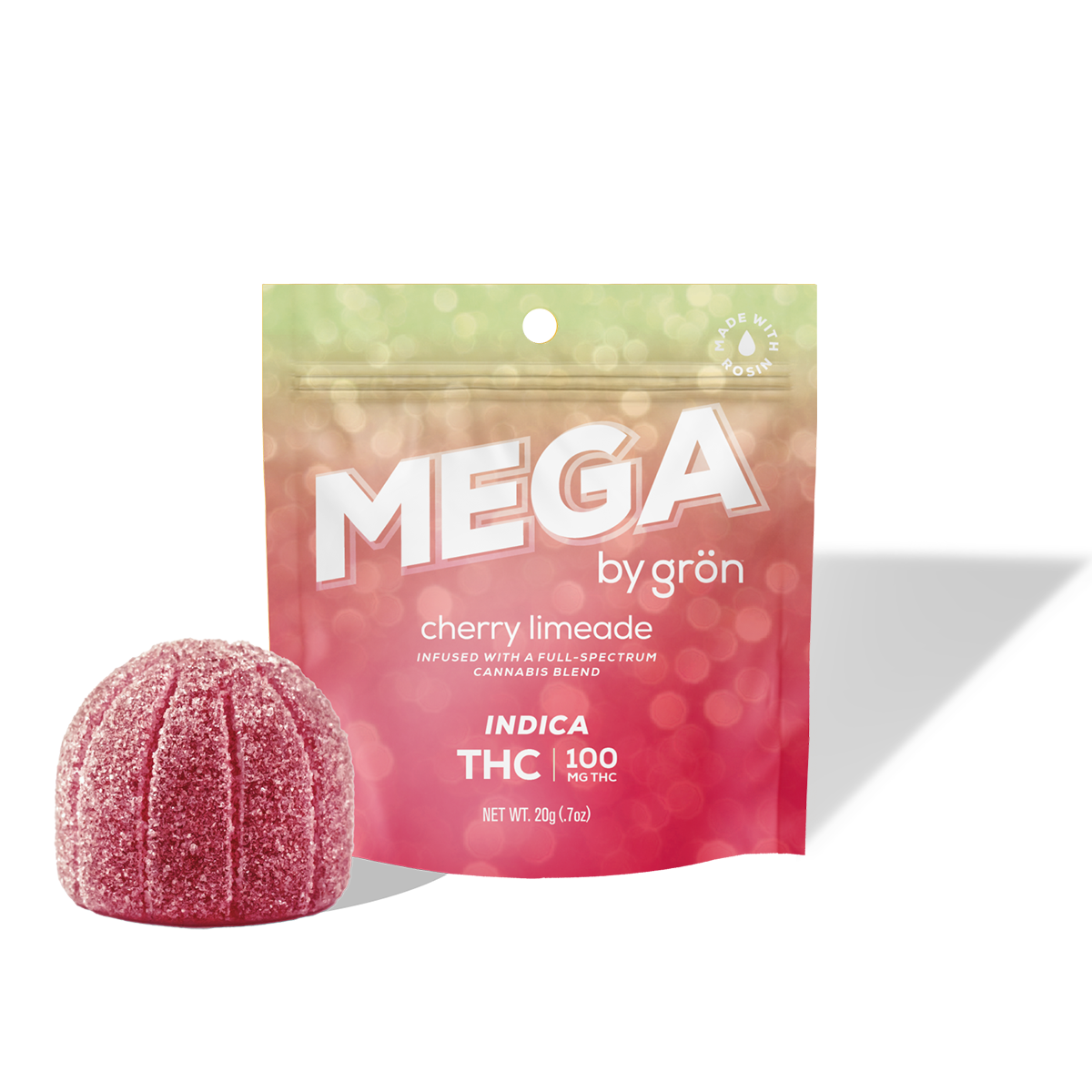 Photograph of product: MEGA - Cherry Limeade - TH-oui - Oui'd