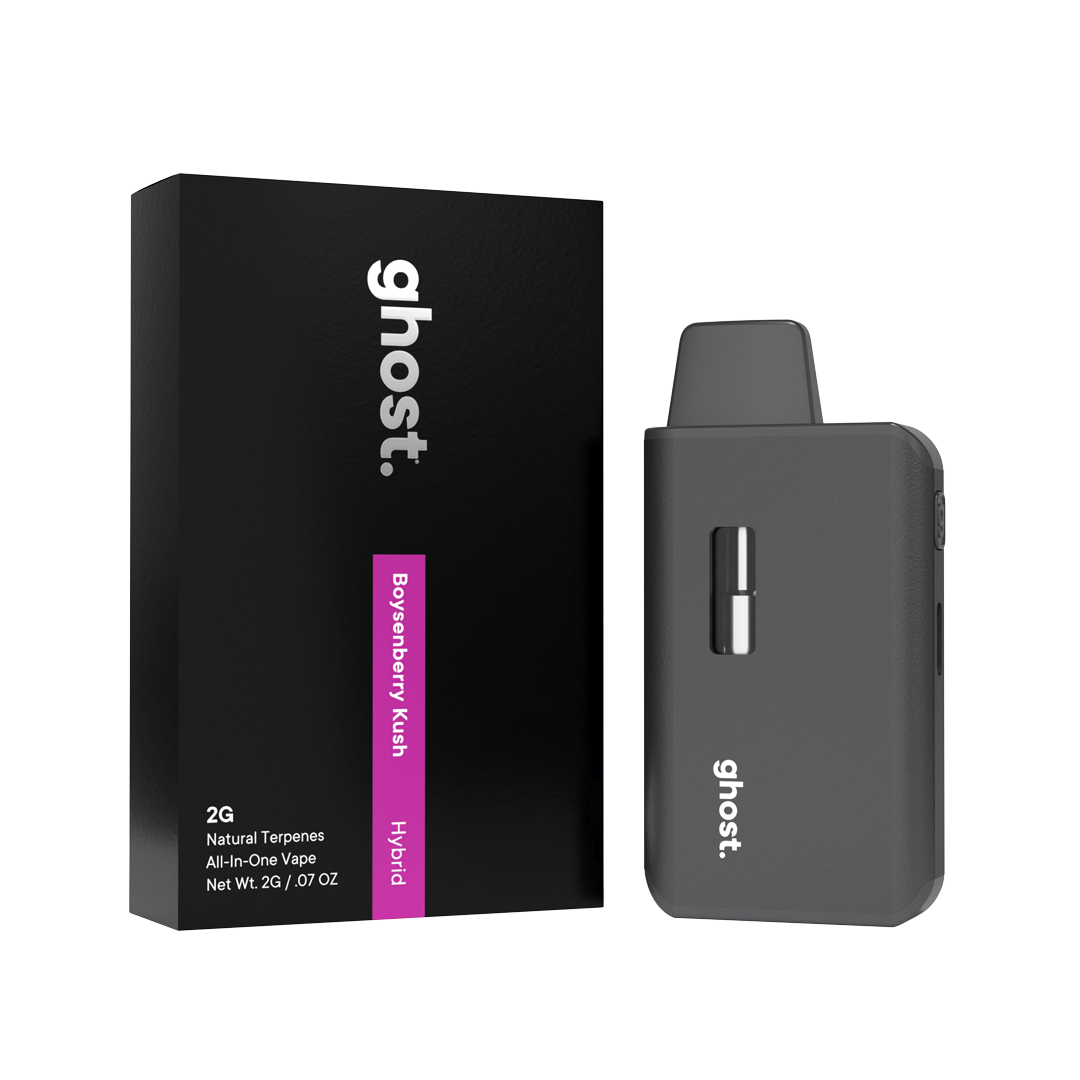 Photograph of Product: Ghost Disposable | Boysenberry Kush