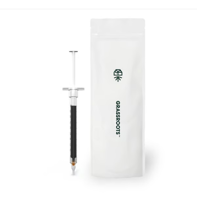 Photograph of product: Grassroots - Astro GMO RSO Syringe
