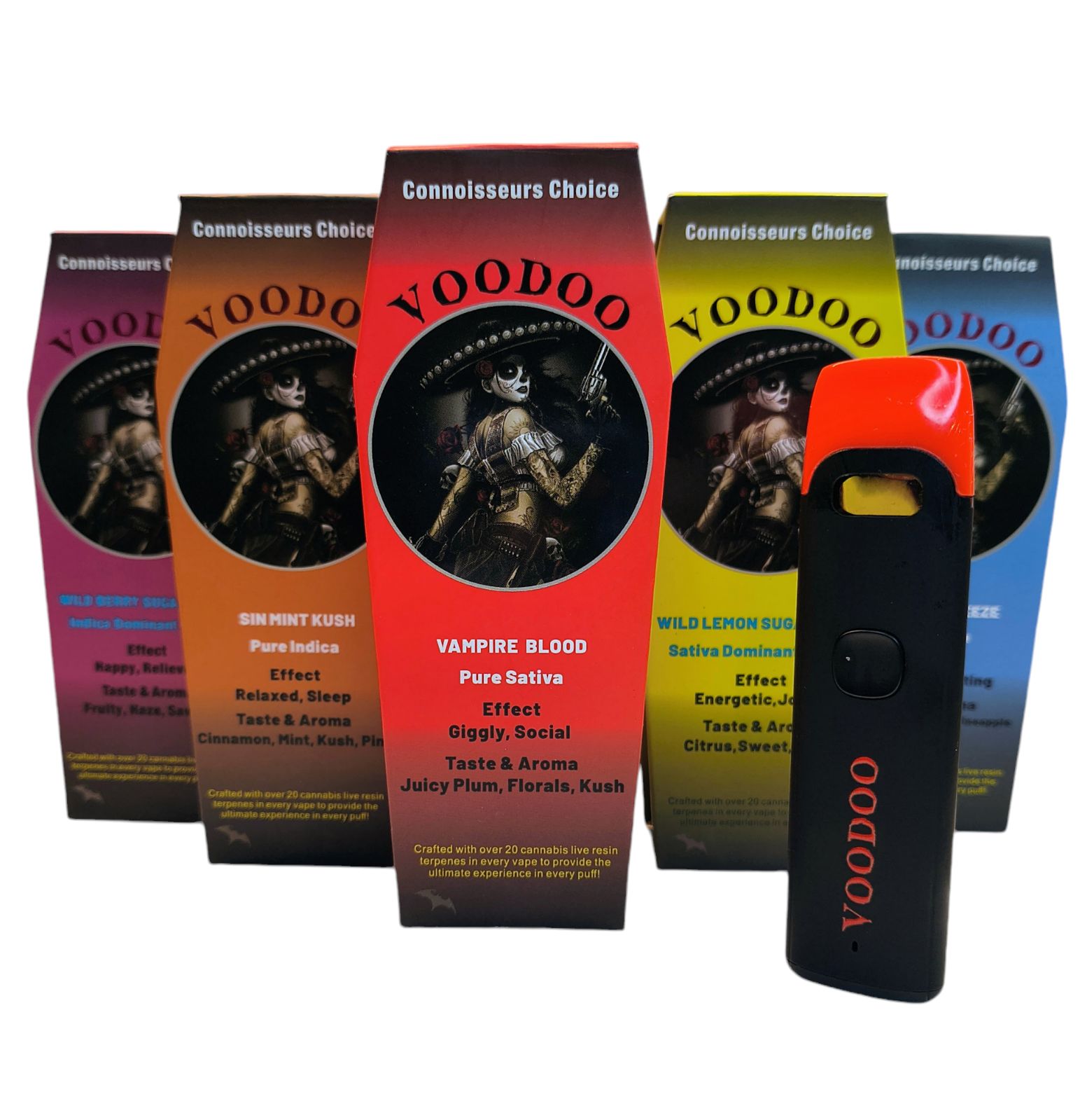 Photograph of product: Voodoo | Vampire Blood Live Resin Disposable
