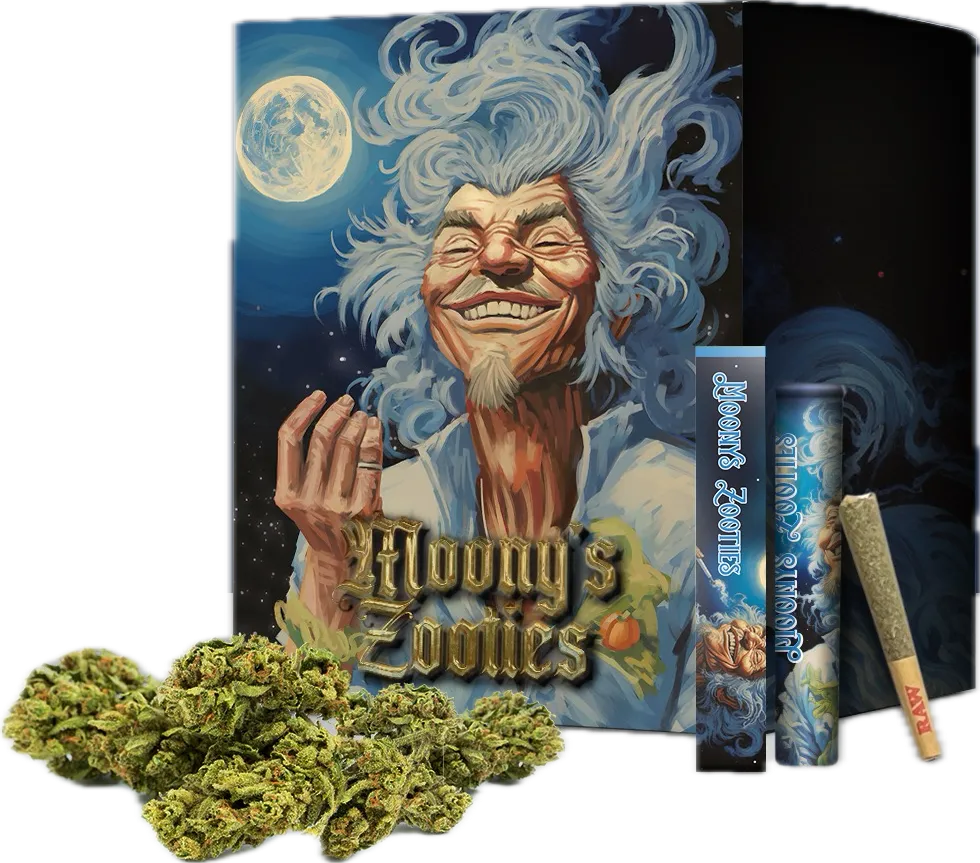 Photograph of product: Moonys Zooties / Tropical Cooler / Pre-Roll