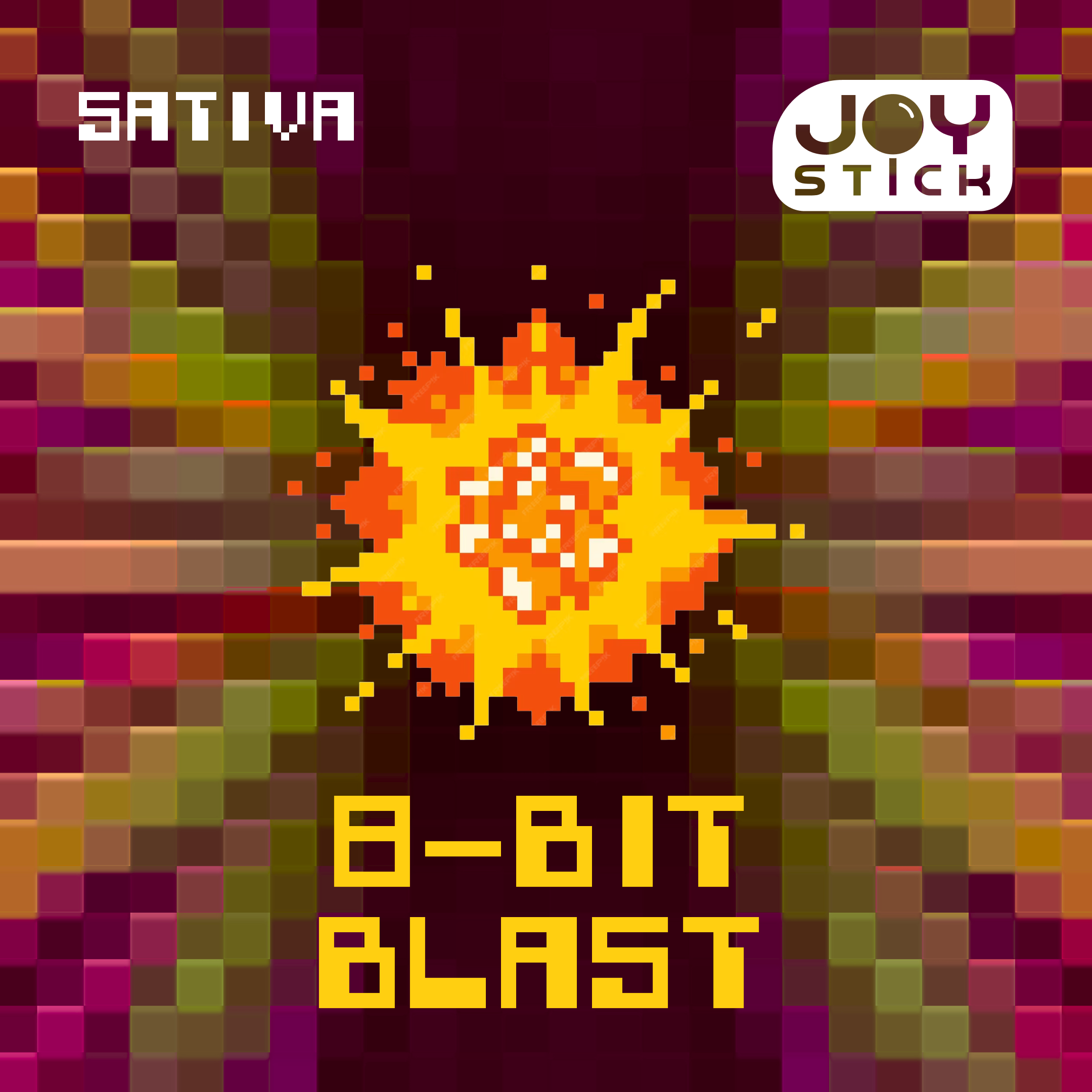 Photograph of product: 8-Bit Blast (Joystick) - 1g (Cart)