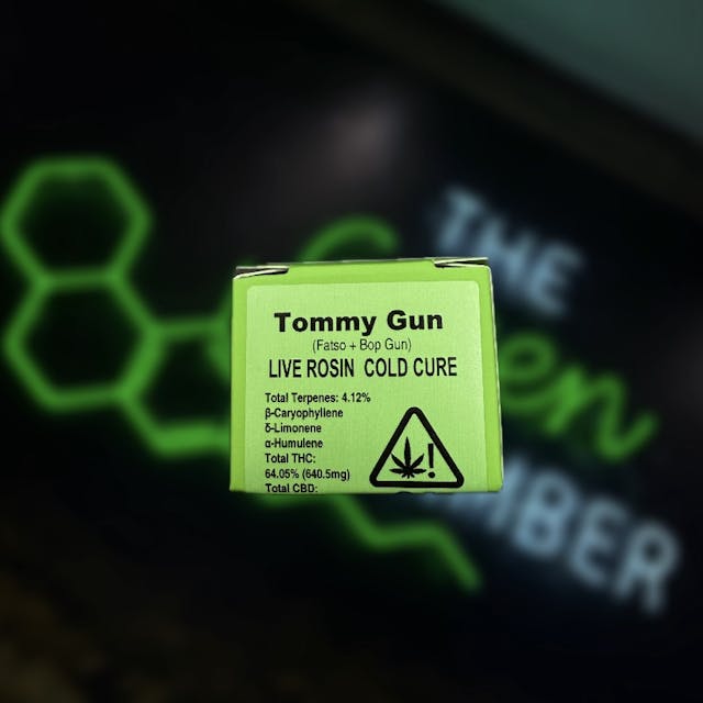 Photograph of product: Tommy Gun Cold Cure Green Label - Concentrate