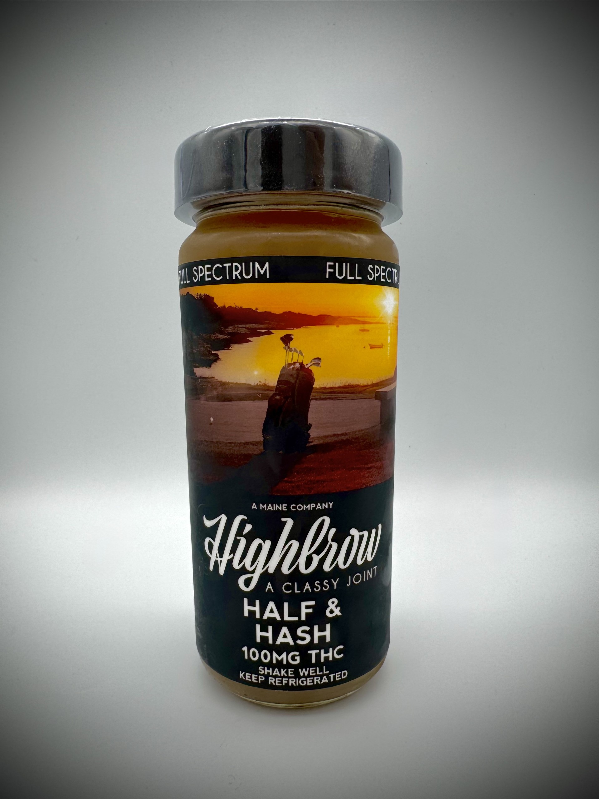 Photograph of product: Half & au chocolat 100mg High Brow | Nano Infused