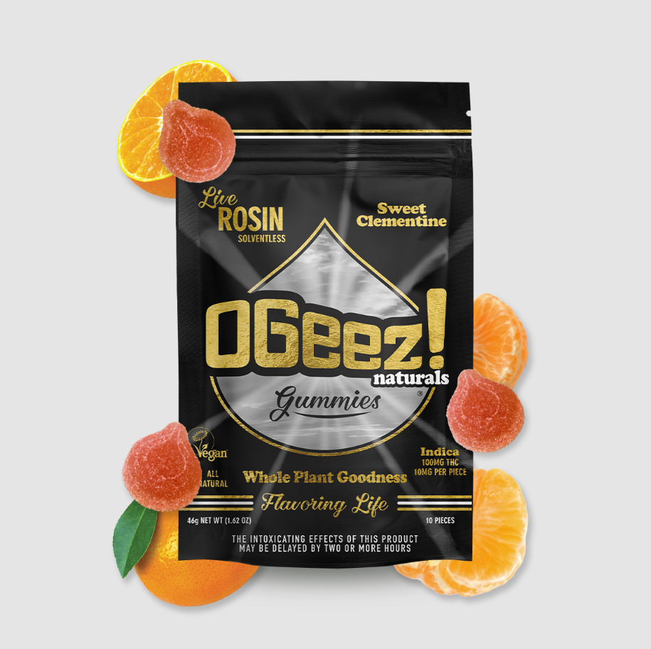 Photograph of product: Sweet Clementine - Naturals Live Rosin Gummies | 100mg