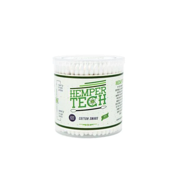 Photograph of product: Hemper Tech 200pk Cotton Swabs