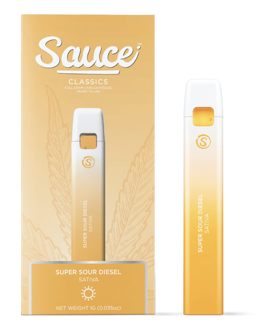 Photograph of product: Sauce Essentials Distillate AIO | Super Sour Diesel