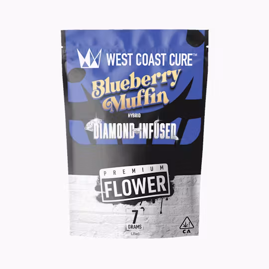 Photograph of product: BLUEBERRY MUFFIN 7G INFUSED FLOWER