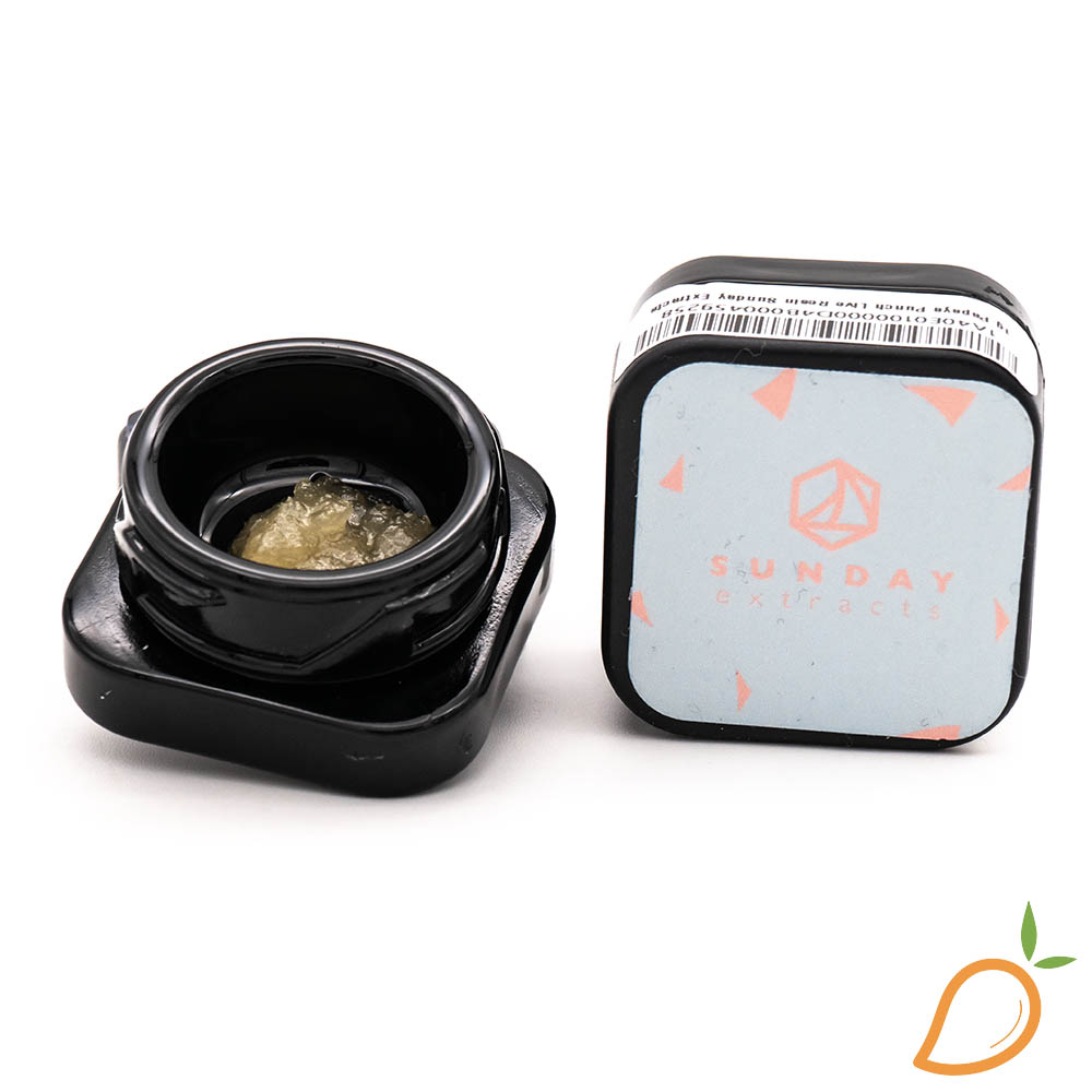 Photograph of product: 1g Limoncello Live Resin Sunday Extracts