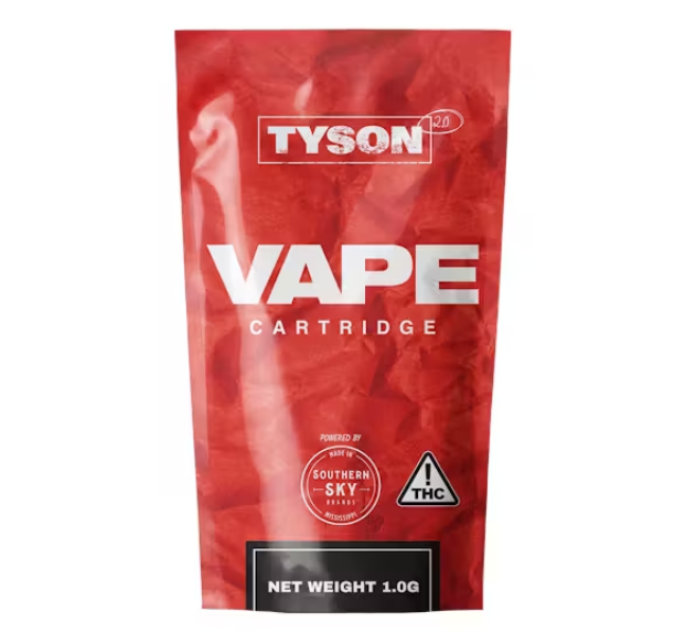 Photograph of product: Tyson 2.0 | 1g | Haymaker Haze | Cartridge