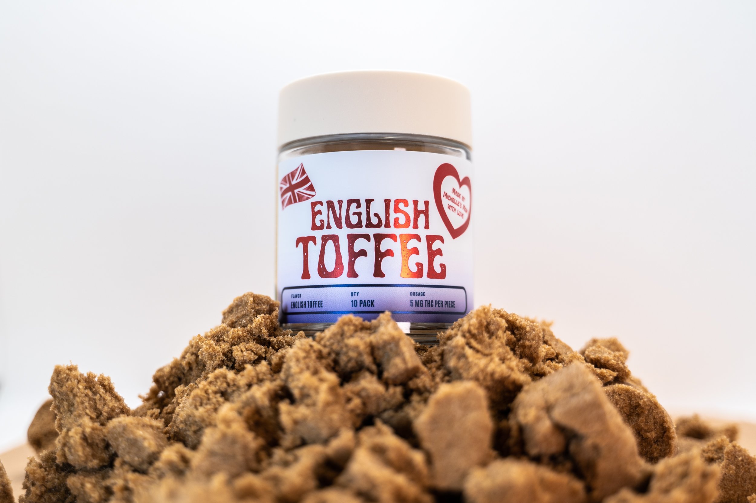 Photograph of product: Highly Rooted | English Toffee | 100mg | 20pk