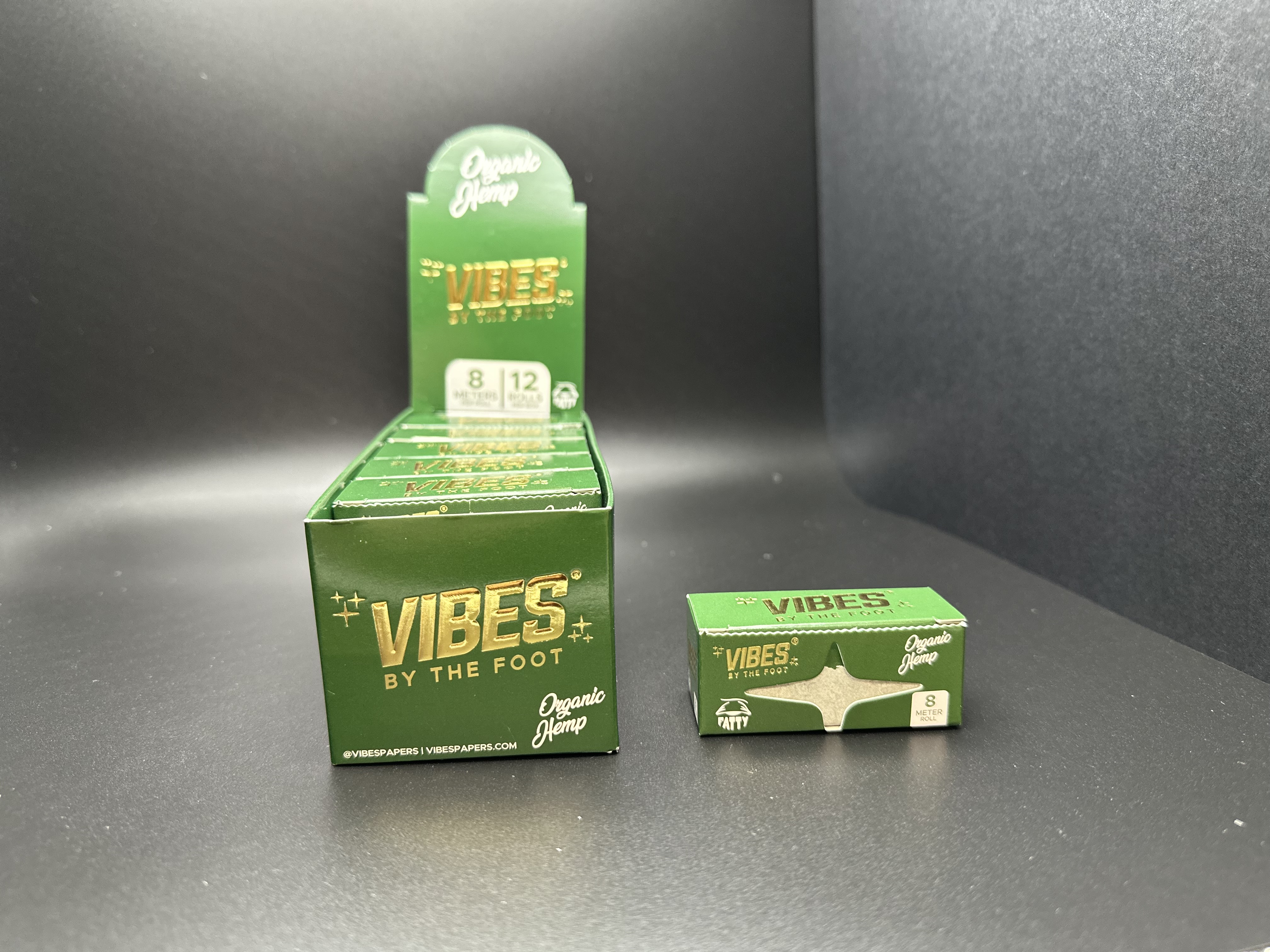 Photograph of product: Vibes - Fatty BTF - Organic Hemp (Green)