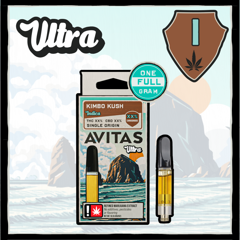 Photograph of product: Avitas Oregon Pineapple Ultra Cartridge 1g