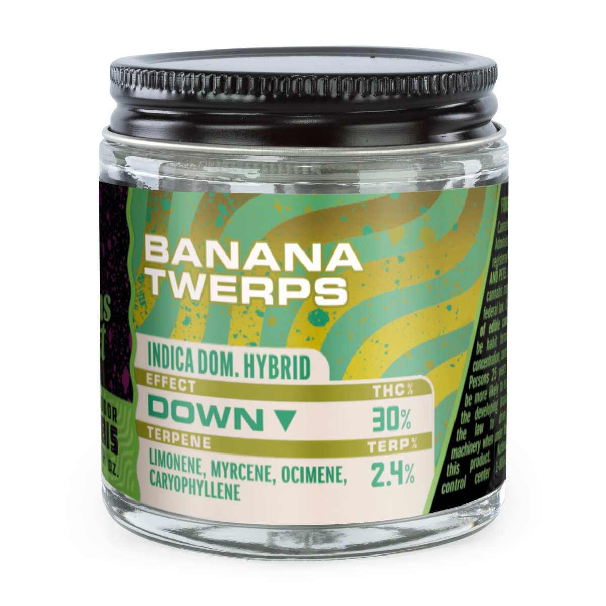 Photograph of product: Banana Twerps - 3.5g