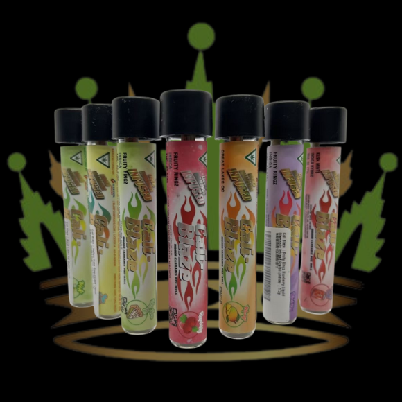 Photograph of product: Cali Blaze Infused Pre Roll - Cherry Lime