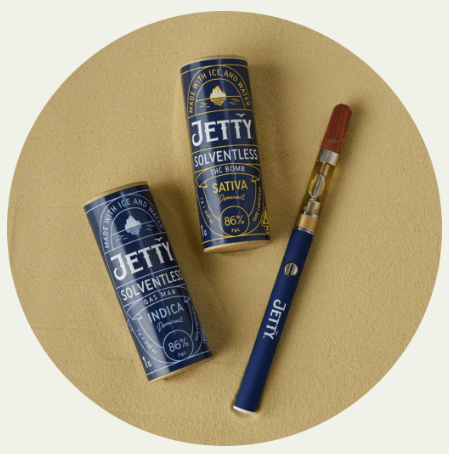 Photograph of product: Jetty - Live Rosin Disposable - Baya Dulce (H)