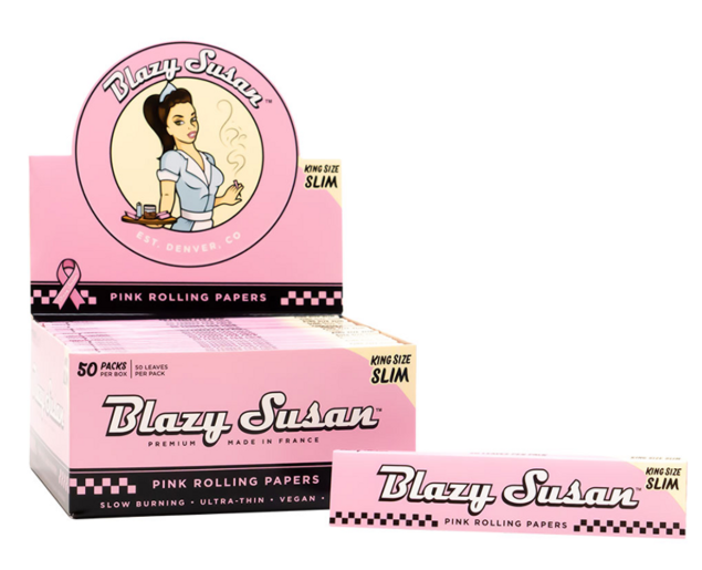 Photograph of product: Blazy Susan Pink Papers King Slim