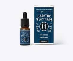 Photograph of product: EPC Tincture - CBD Ratio 1:1 (100mg TH-oui 100mg CBD) - 14 mL