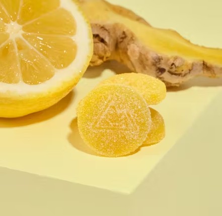 Photograph of product: Berkshire Roots | Lemon Ginger 1:1 Thc:Cbd | Gummies 20 Pack
