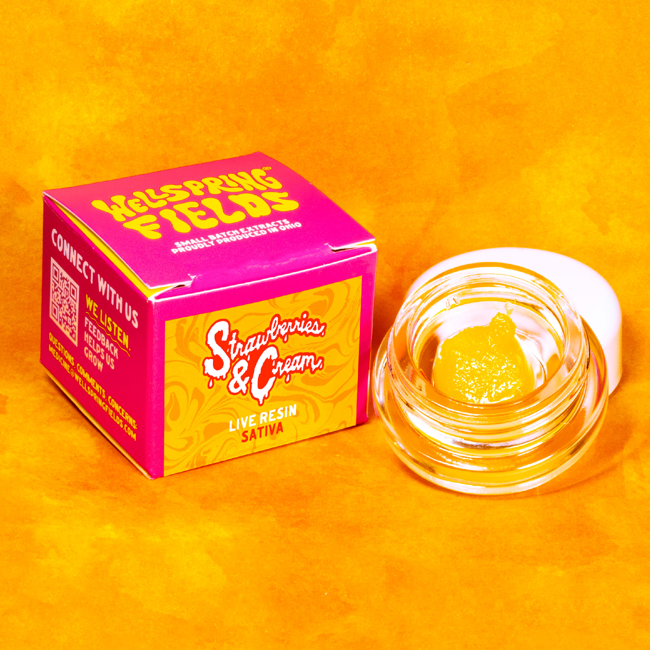 Photograph of Product: Strawberries and Cream | Live Resin | 0.84g
