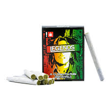 Photograph of product: LEGENDS | Old School Sour Tangie | Preroll 8pk | 4g