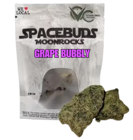 Photograph of Product: VCC | SpaceBuds MoonRocks | Grape Bubbly | 4G