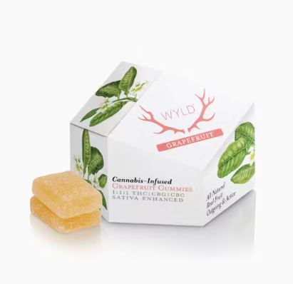 Photograph of product: Gummies | Grapefruit | 1:1:1: | CBG:CBC:TH-oui | 10 x 10mg