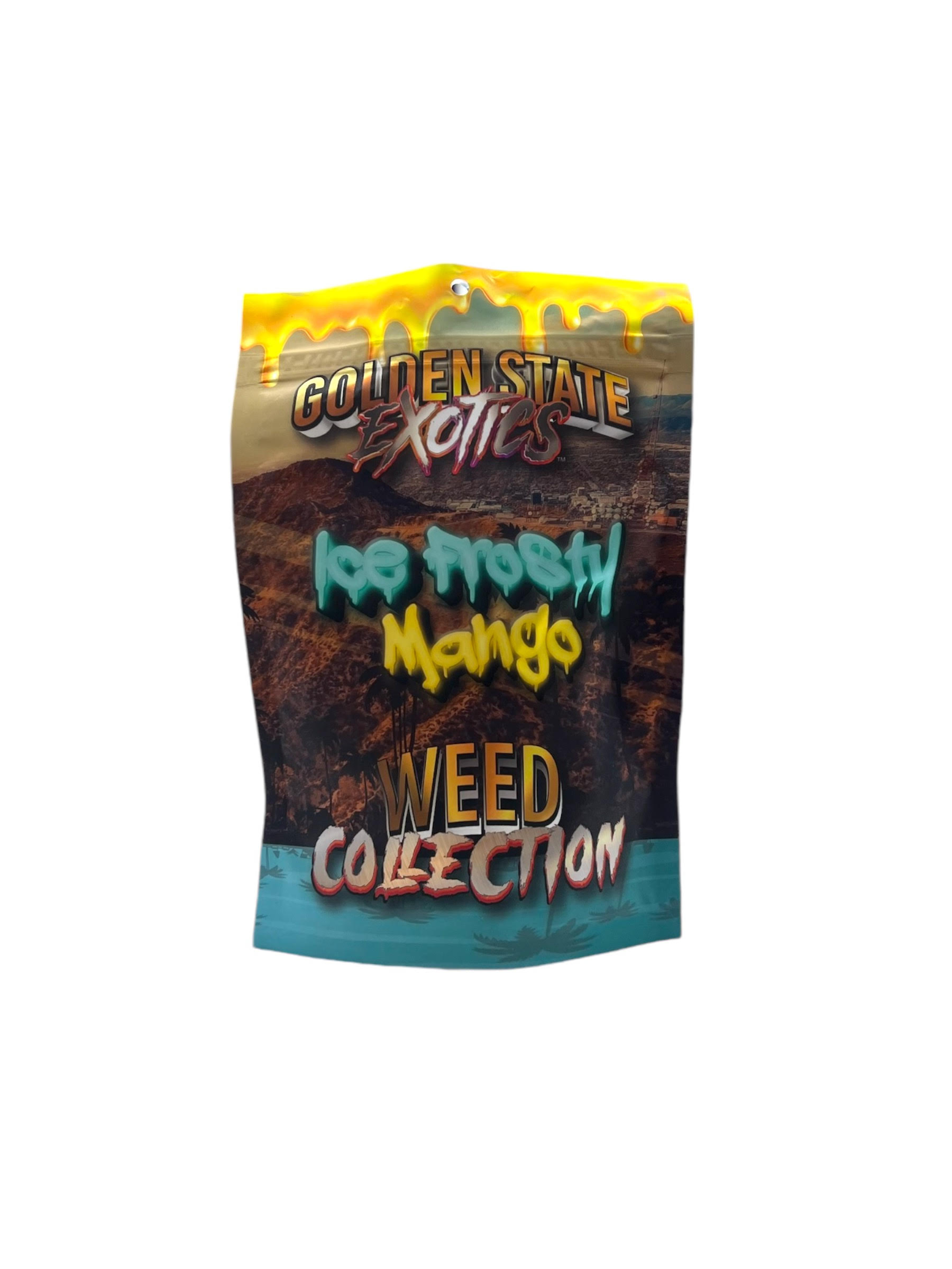 Photograph of product: Golden State Exotics - Ice Frosty Mango - Oui'd Collection - 28g