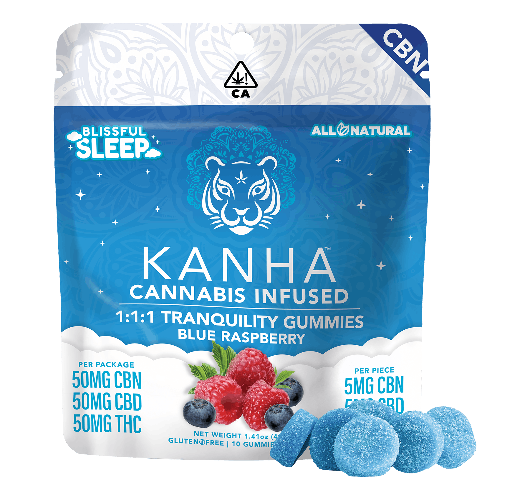 Photograph of product: *TRANQUILITY 1:1:1 CBN