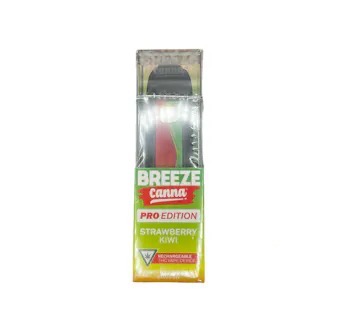 Photograph of product: Breeze Canna - Disposable - PRO Strawberry Kiwi