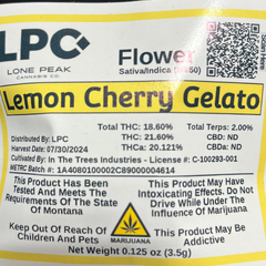 Photograph of product: Lemon Cherry Gelato - 3.5g