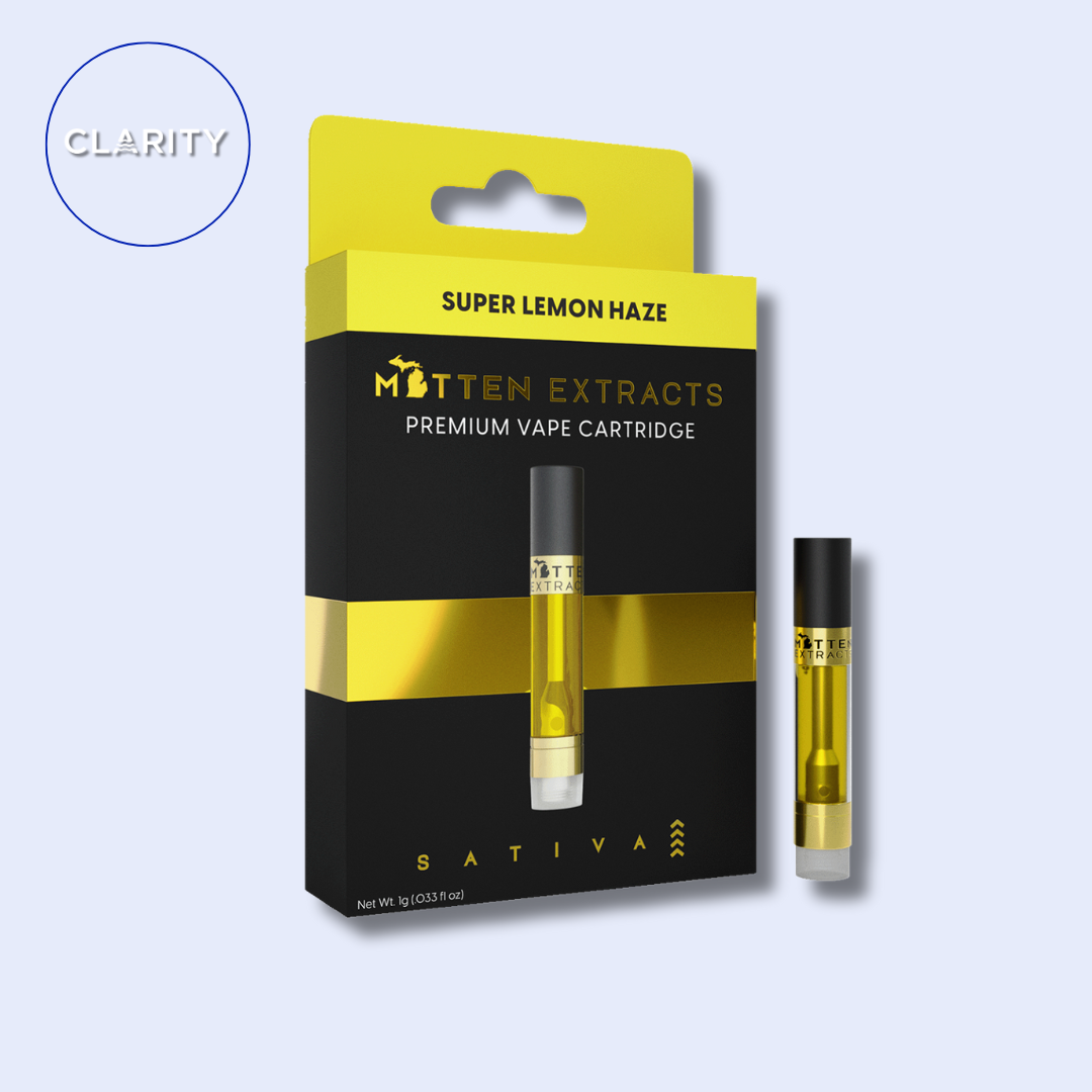 Photograph of product: Mitten Extracts Cartridge | Super Lemon Haze