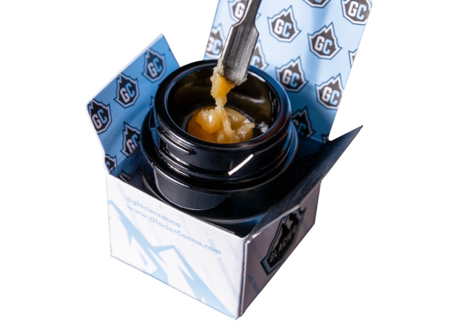 Photograph of product: Glacier 1G (Gram) Rosin Blast Chiller