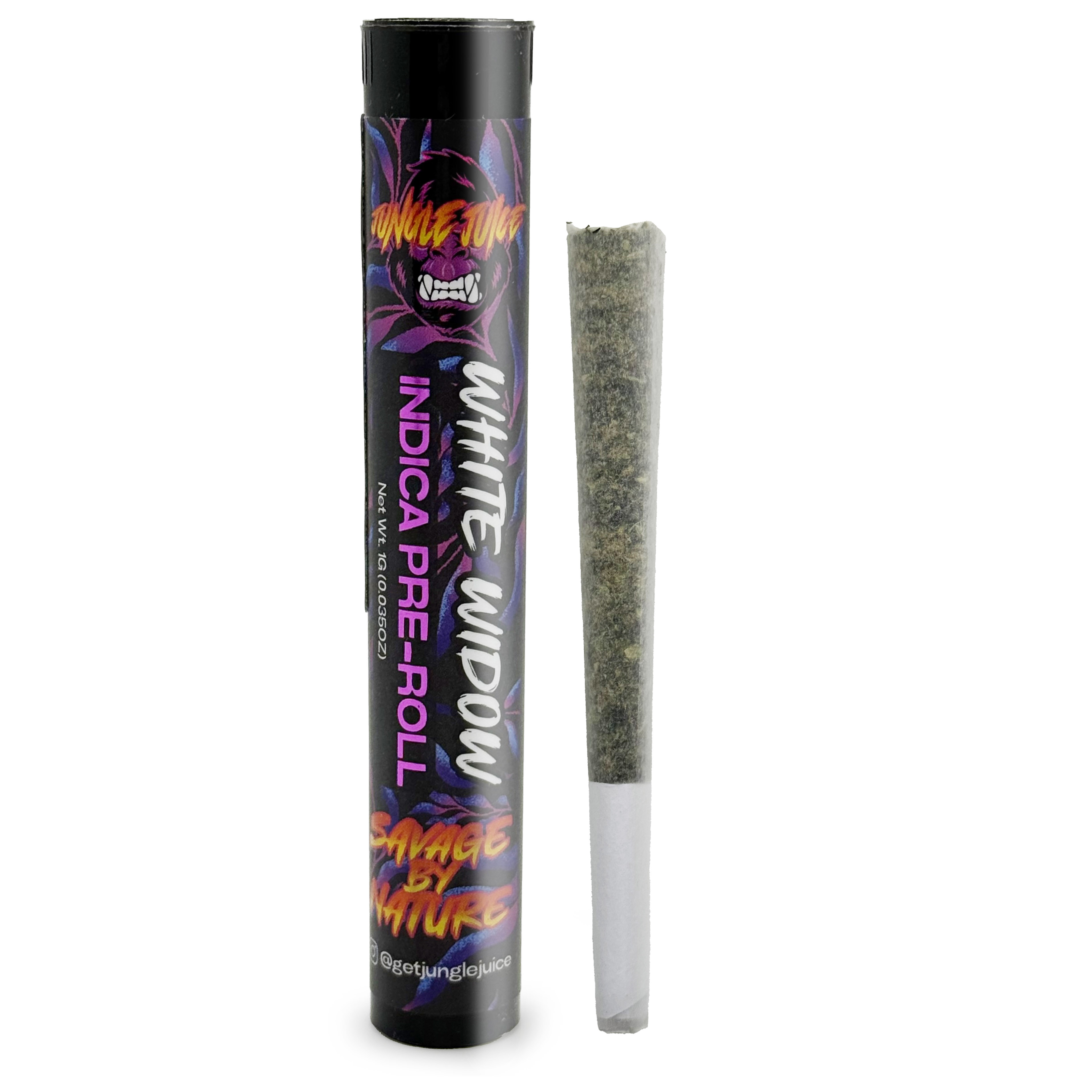 Photograph of product: Jungle Juice White Widow Preroll Rec