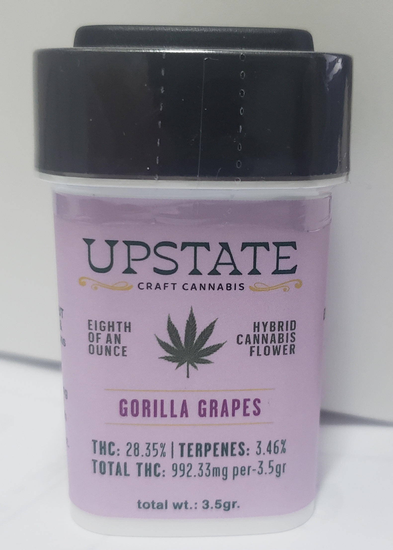 Photograph of Product: Gorilla Grapes Flower | Hybrid | Upstate Craft Cannabis - 3.5g