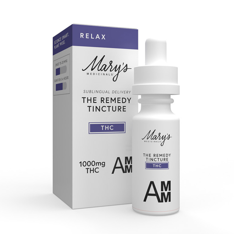 Photograph of product: Mary's Medicinals - Tincture - Drops - Relax - TH-oui