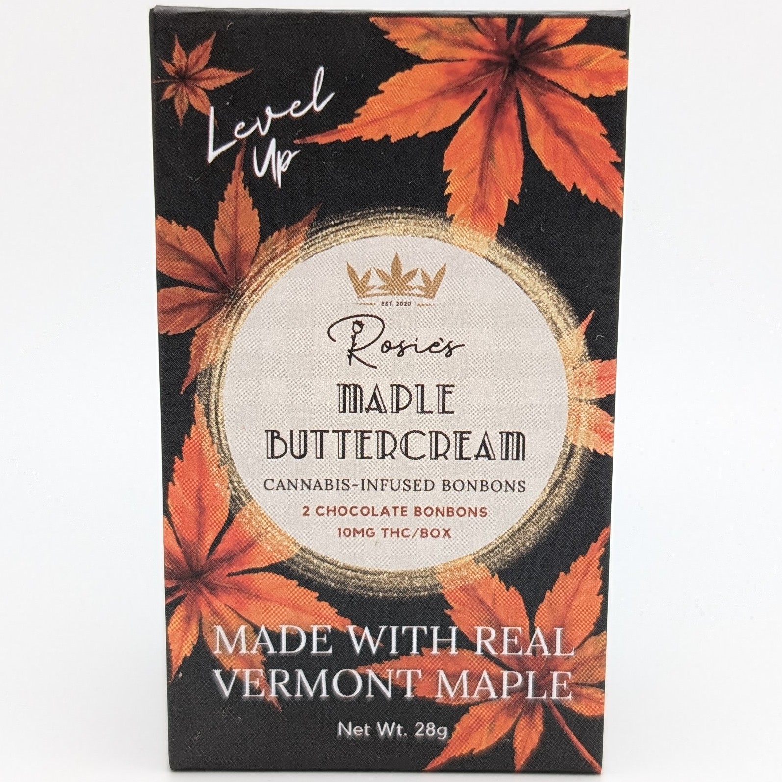Photograph of Product: Maple Butter Cream Bonbons (2pk) 10mg