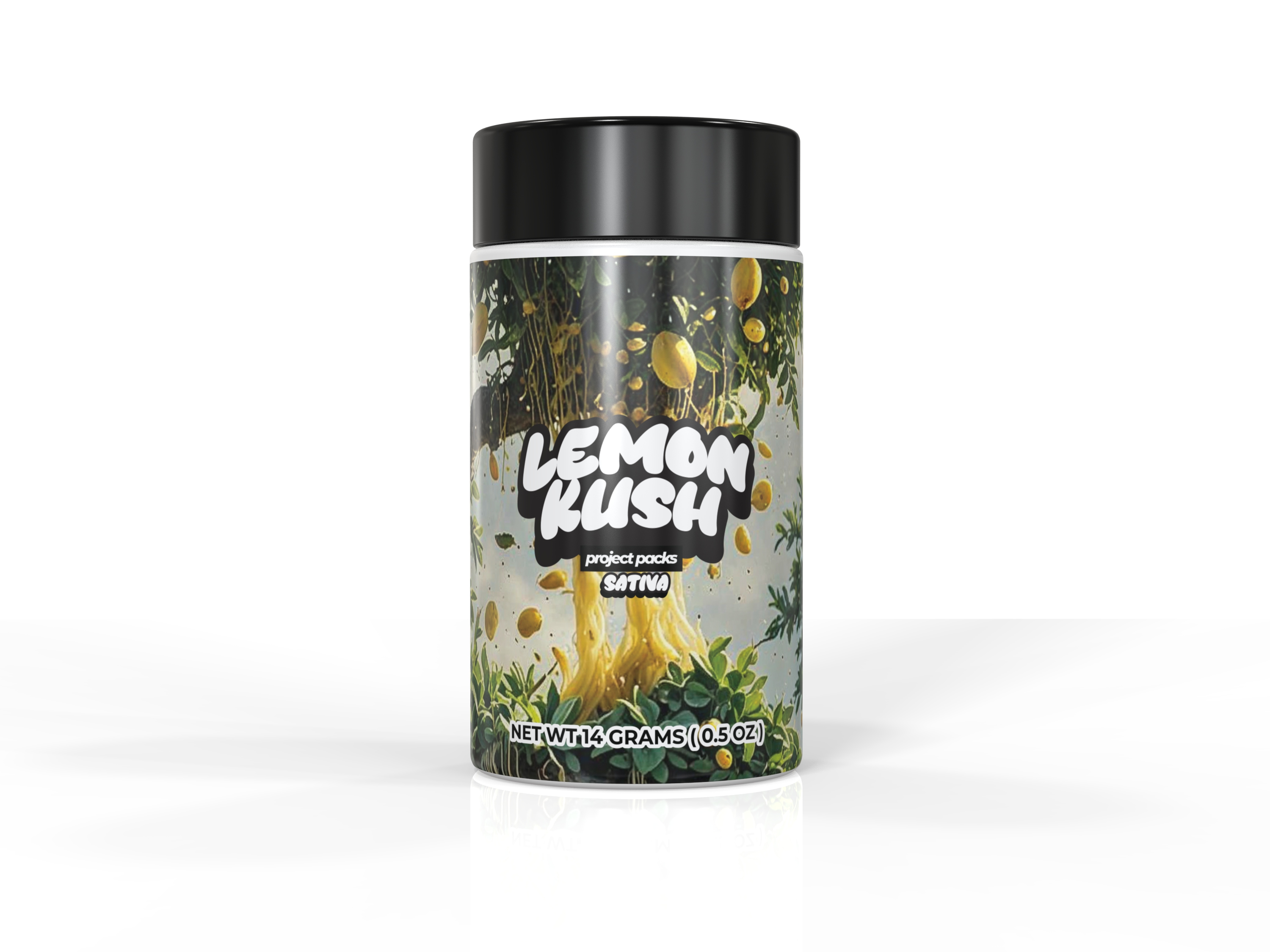 Photograph of product: 14g Lemon Kush Flower Smalls
