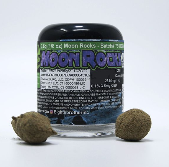 Photograph of product: Kush Mintz Moon Rocks - 3.5g