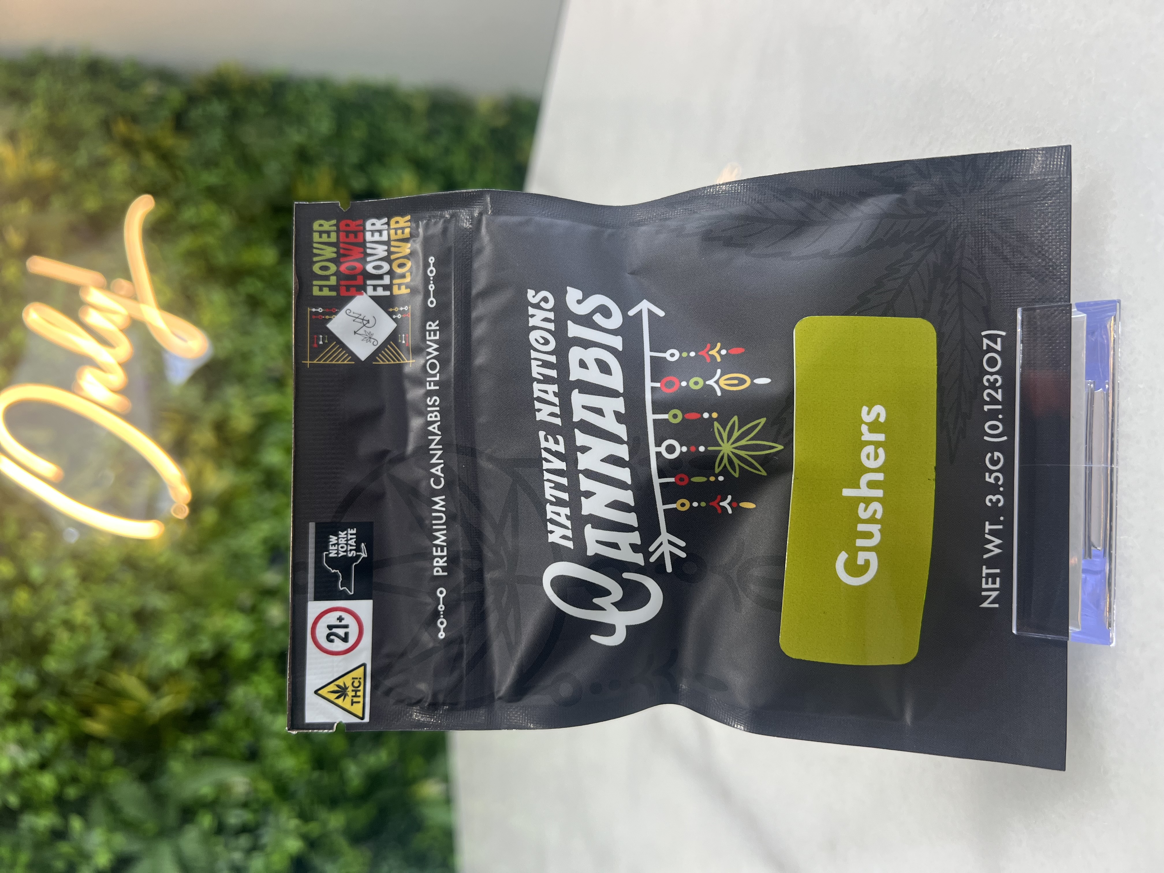 Photograph of product: Native Nations - Gushers - 3.5g