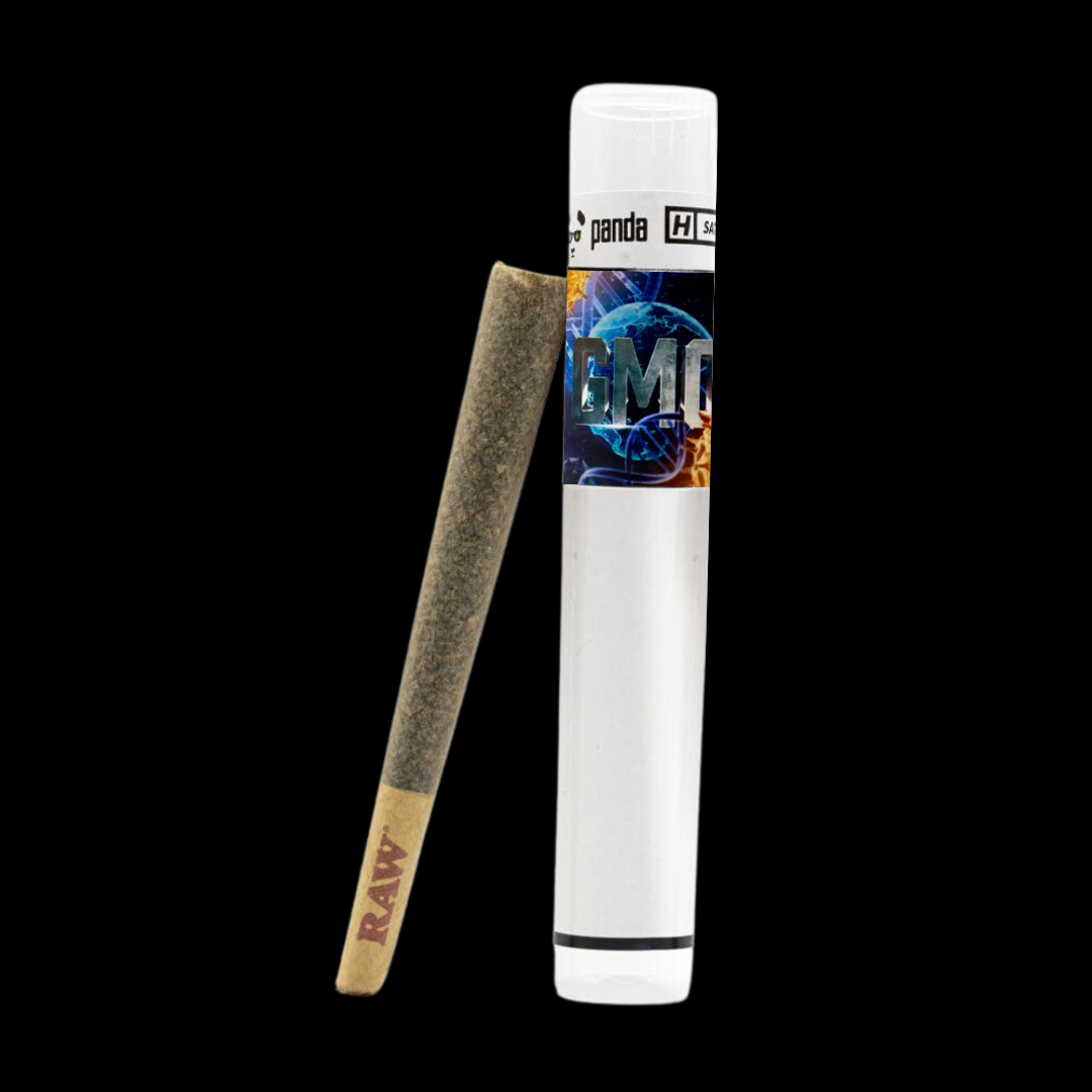 Photograph of product: GMO Pre-Roll Phat Panda