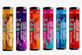 Photograph of product: Cannasmack SPF 15 Hemp infused Lip Balm- assorted flavors