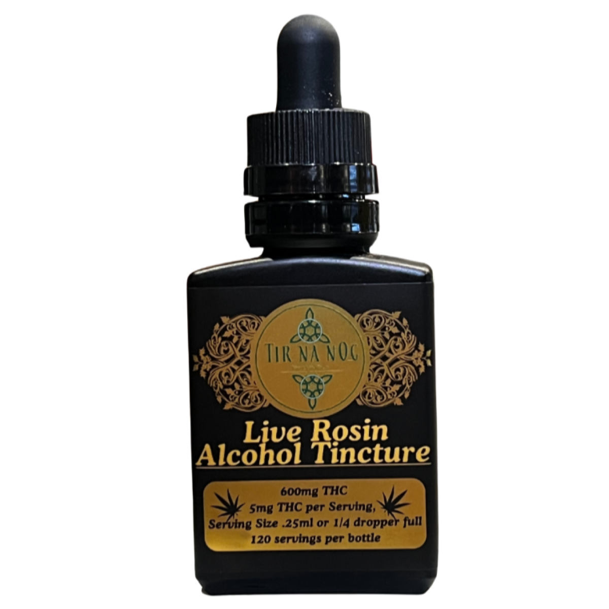 Photograph of product: Tir Na nOg | TH-oui Live Rosin | Alcohol Tincture | 600mg