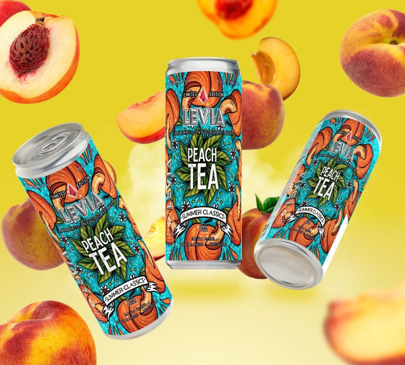 Photograph of product: Peach Lemonade ~ Oui'd ~ Seltzer [5mg]