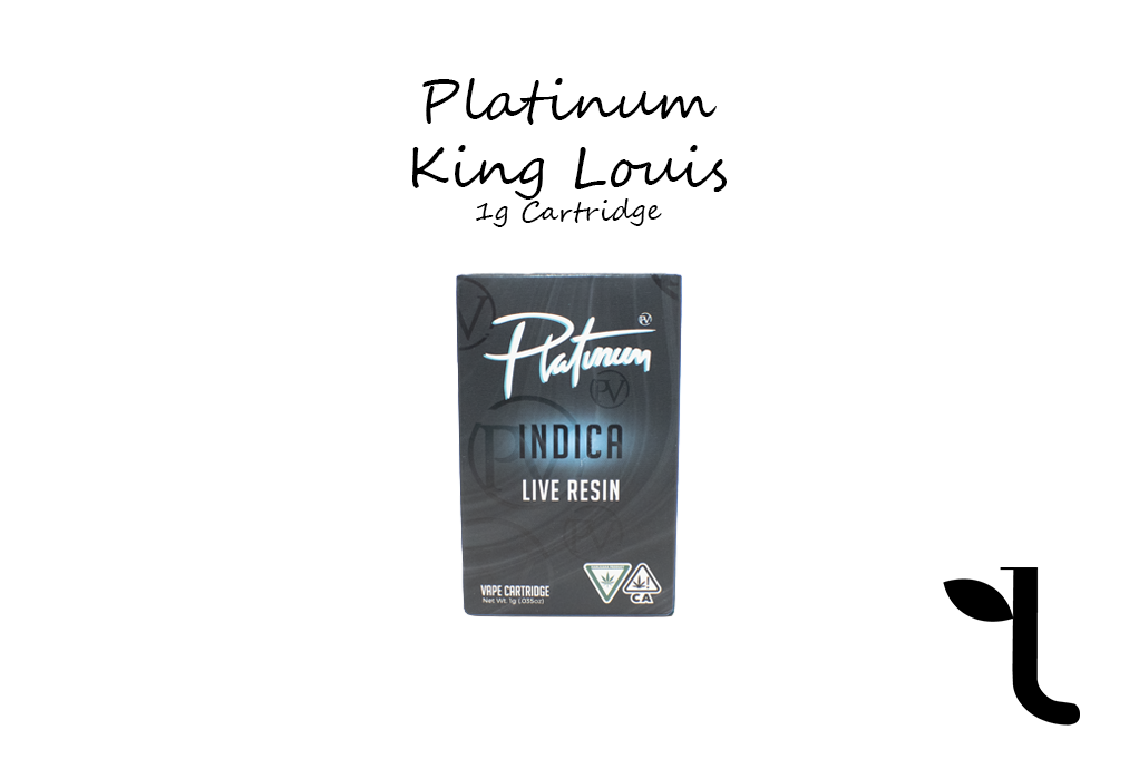 Photograph of product: PVLR | King Louis | 1g Live Resin Cart
