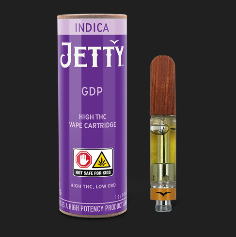 Photograph of product: Jetty Granddaddy Purple Cart 1G