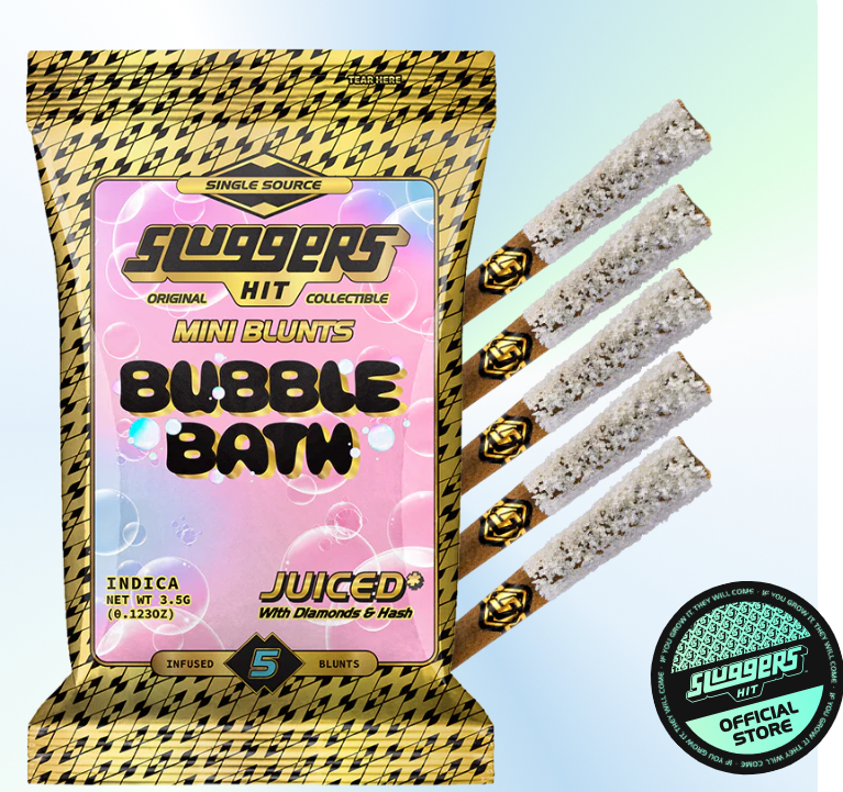 Photograph of product: [Sluggers] Infused Blunt 5 Pack - 3.5g - Bubble Bath (I)