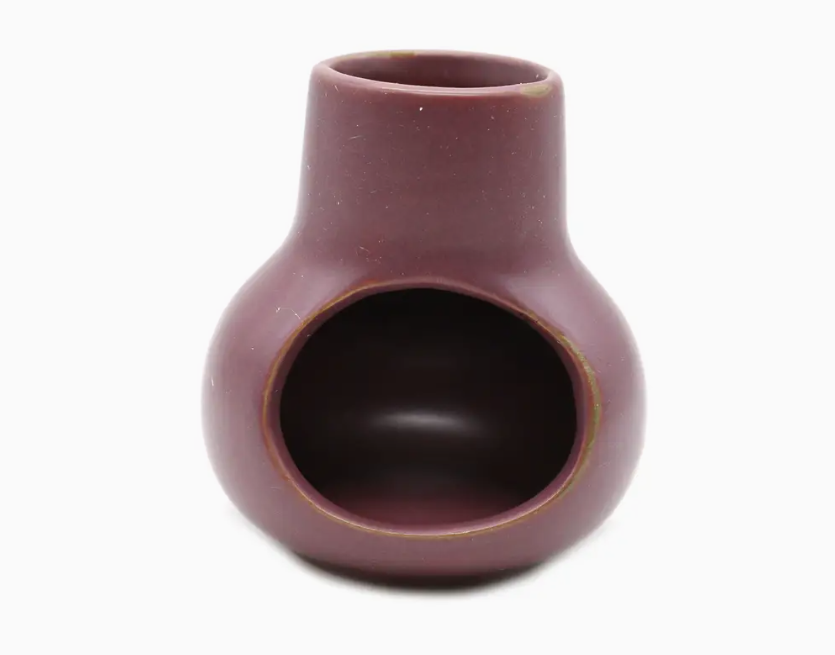 Photograph of product: Ceramic Mini Smudge Chimney - Purple